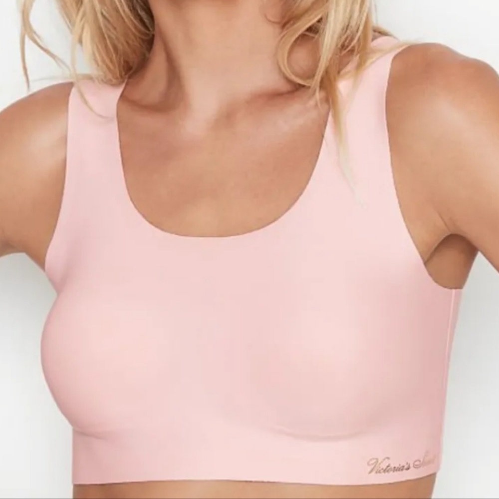 Victoria's Secret Lounge Unlined Scoop Bra Burgundy L-XXL - Picture 12 of 12